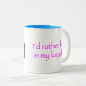 ライブストリームカヤックアドベンチャー ツートーンマグカップ (正面右)