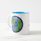 ライブストリームカヤックアドベンチャー ツートーンマグカップ (正面左)