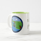 ライブストリームゴルフツートーンコーヒーマグ ツートーンマグカップ (正面左)