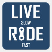 ライブスローライドファーストサイクリング スクエアシール (正面)