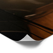 ライブトランペットプレイヤーグラフィック ポスター (角)