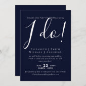 ライブビデオチャット ウェディングまたはカップルシャワーの招待状 (正面/裏面)