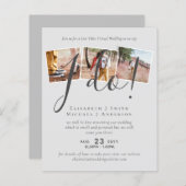 ライブビデオチャ結婚ットまたはカップルのシャワー招待状 (正面/裏面)