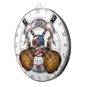 ライブフリースカルとギター ダーツボード (正面右)