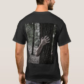 ライブフリーハグアツリーゾンビゴシック Tシャツ (裏面)