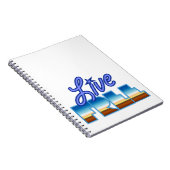 ライブフリーTシャツ ノートブック (右側)