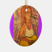 ライブミュージックガール セラミックオーナメント (右)