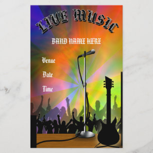 ライブミュージックコンサート/パーティーフライヤー チラシ