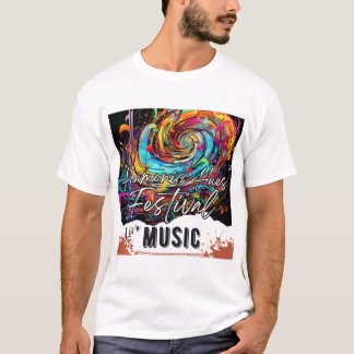 ライブミュージックフェスティバル Tシャツ