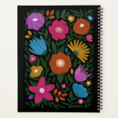 ライブライフのフル開花はっきりしたフローラ |名前 プランナー手帳 (裏面)