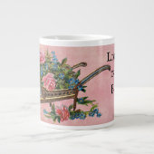 ライブライフのフル開花 ジャンボコーヒーマグカップ (正面)