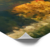 ライブライフ姿勢感動的引用文 ポスター (角)