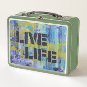 ライブライフ メタルランチボックス (正面)