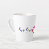 ライブライブラテマグスモール カフェラテマグ (左アングル)