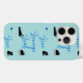 ライブラウンジローフキャッツ Case-Mate iPhoneケース (裏面 (横))