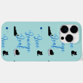 ライブラウンジローフキャッツ Case-Mate iPhoneケース (裏面 (横))