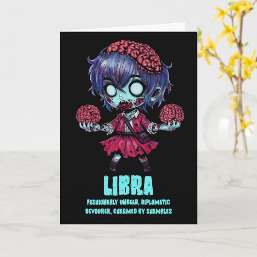 ライブラゾンビ カード (黄色い花)