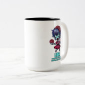 ライブラゾンビ ツートーンマグカップ (正面右)