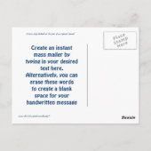 ライブラブクルーズハガキ ポストカード (裏面)