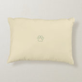 ライブラブコーギストライプのアクセント枕 アクセントクッション (裏面)