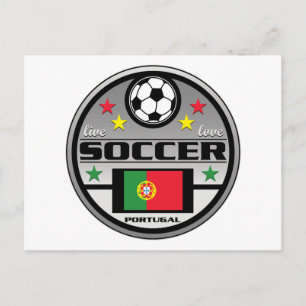 ライブラブサッカーポルトガル ポストカード