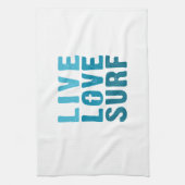 ライブラブサーフ キッチンタオル (縦)