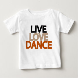 ライブラブダンス ベビーTシャツ