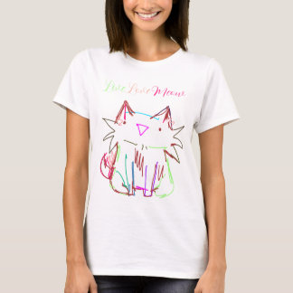 ライブラブニャウ Tシャツ