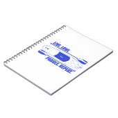 ライブラブパドルリピート ノートブック (左側)