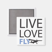 ライブラブフライ マグネット (正面/裏面)