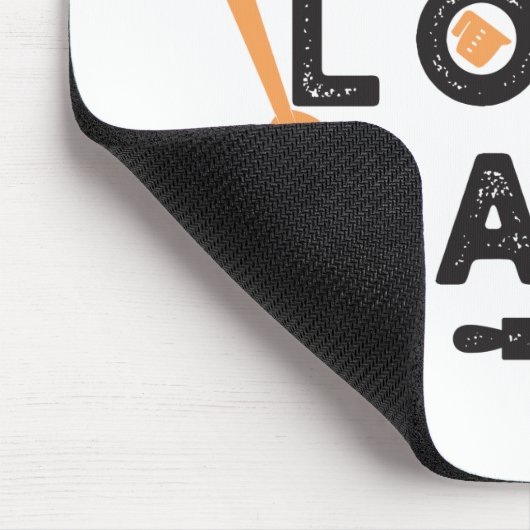 ライブラブベイクキュートベイカーライフ引用文I マウスパッド (コーナー)