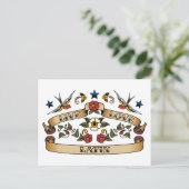 ライブラブラテン ポストカード (スタンド正面)