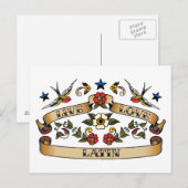 ライブラブラテン ポストカード (正面/裏面)