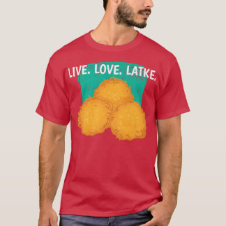 ライブラブラトケ伝統的ユダヤ人ハヌカー Tシャツ