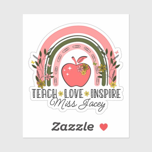 ライブラブレ教えインボー先生鑑賞 シール (シート)