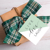 ライブラブローライトモチベーション前向きミント引用文 フェイバータグ