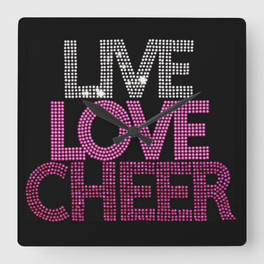 ライブラブ応援 – ウォールクロック (正面)