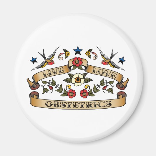 ライブラブ産科 マグネット (正面)