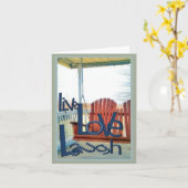 ライブラブ笑いあいさつ カード (黄色い花)