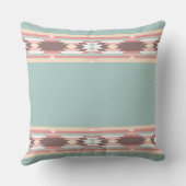 ライブラブ笑いアステカデザイン クッション (裏面)