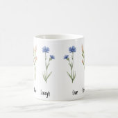 ライブラブ笑いフローラセラミックマグカップ コーヒーマグカップ (中央)