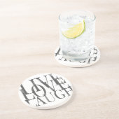 ライブラブ笑い感動的引用文 コースター (側面)