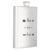 ライブラブ笑い矢印 フラスク (右)