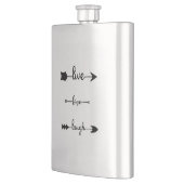 ライブラブ笑い矢印 フラスク (左)