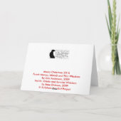 ライブラブ笑い – メルカットホリデーズカード シーズンカード (裏面)