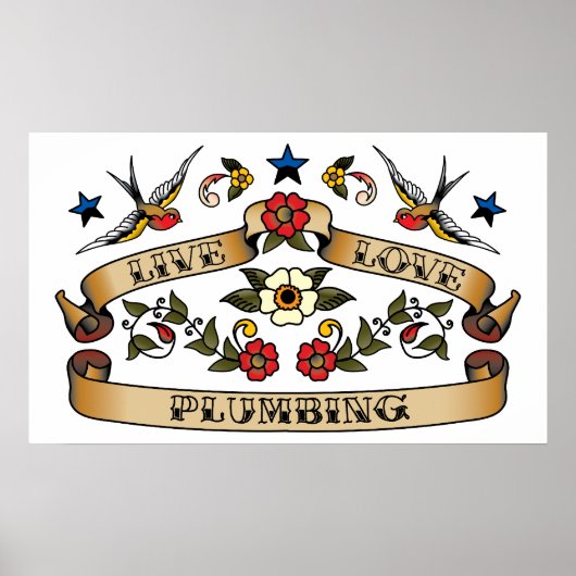 ライブラブ給排水衛生設備 ポスター (正面)