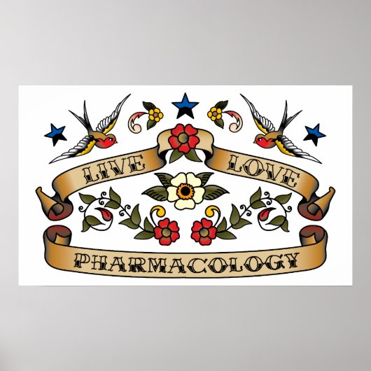 ライブラブ薬理学 ポスター (正面)