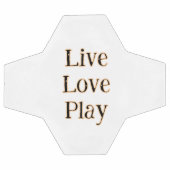 ライブラブ遊ログのオレンジスポーツ選手モダンQ サッカーボール (フラット)