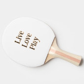 ライブラブ遊ログのオレンジスポーツ選手モダンQ 卓球ラケット (横)