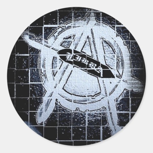 ライブララウンドバンパー/ウィンドウステッカー ラウンドシール (正面)